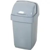 Addis Poubelle écologique 518460, idéale pour la salle de bain ou la cuisine, fabriquée à partir de plastique 100% recyclé