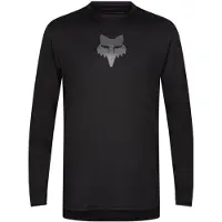 FOX Hommes, Maillot de cyclisme, Ranger LS Jersey Head (XXL), Noir, XXL