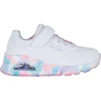 SKECHERS Baskets 'Uno Gen1 - Fresh Blooms' blanc