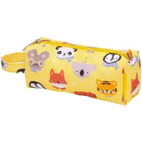 A Little Lovely Company , étui à crayons pour enfants | Polyester, 20 x 8 x 7 cm, motif animal