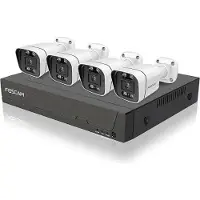 Foscam FN9108E-B4-2T Kit de vidéosurveillance filaire 8 canaux (FN9108E-B4-2T)