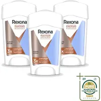 Rexona 3 déodorants roll-on Women Maximum Protection, parfum Clean, 45 ml - Pack de 3