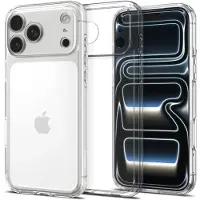 Spigen Coque Ultra Hybrid pour Apple iPhone 18 Pro / 17 Pro - Crystal Clear
