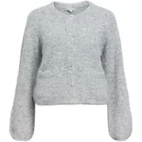 Object Cardigan 'OBJSAGGIA' gris chiné