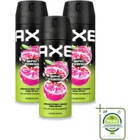 Axe 3 aérosols déodorants Epic Fresh, 150 ml - Lot de 3