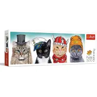 Trefl Puzzle panoramique - L'équipage Fluffy, 500 pièces
