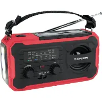 Thomson Radio d'urgence Solar RT280R rouge