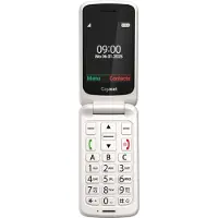 Gigaset Siemens GL595, boîtier à clapet, SIM simple, 7,11 cm (2.8"), 0,3 MP, 800 mAh, blanc