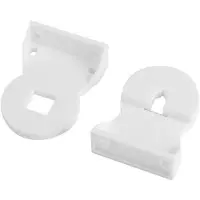 Markenlos Kit de réparation pour store à enrouleur 25 mm : pince d'ombrage et ensemble de chaînes