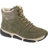 Rieker Bottines à lacets vert