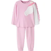 Name it Pyjama 'NMFRETEQ' rose / rose / blanc