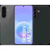 Samsung Galaxy A57 256 Go Gris 5G + BlueBuilt Back Cover Noir