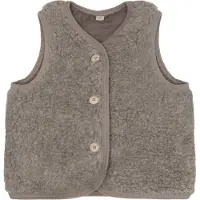 Huttelihut Blouson - Laine - Teddy - Camel Mélange - - 6 ans (116) - Blouson