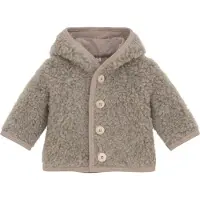 Huttelihut Veste - laine - Teddy - Pixie - Camel Mélange - - 1½ ans (86) - Veste de Mi-Saison