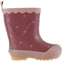 CeLaVi Bottes en Caoutchouc avec Doublure - Rose Brown av. Point - - 23 - Bottes en Caoutchouc