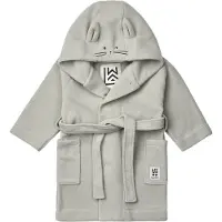 Liewood Peignoir de Bain - Polaire -Minik Rabbit - Dove Blue - - 1-2 ans (80-92) - Peignoir de Bain