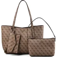 GUESS Cabas 'BRENTON' marron / cappuccino