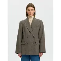 Selected Blazer 'SLWReeda' marron chiné
