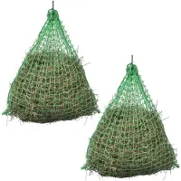 vidaXL Filets à foin 4 pcs. Rond 1x1 m PP