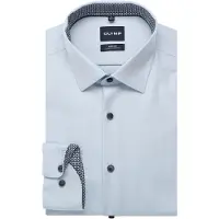 Olymp Level 5 24/Seven Chemise Light Blue