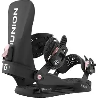 Union - Fixations de snowboard - Juliet Black en Nylon - Taille 41-43 - Noir