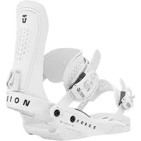 Union - Fixations de snowboard - Force White - Taille 43,5-46 - Blanc