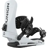 Union - Fixations de snowboard - STR Grey en Aluminium - Taille 41-43 - Gris