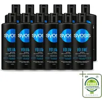 Syoss 12 flacons de shampooing volumisant - 440 ml - Lot de 12