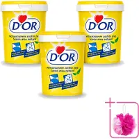 DOR 3 savons solides de nettoyage "D'Or Naturreine" - produit de nettoyage solide - 1 kg - lot économique - 3 pièces