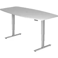 Hjh OFFICE PRO Konferenztisch elektrisch H-verstellb. 620-1270mm