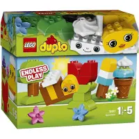LEGO 10817 DUPLO Kit de construction créatif - 70 pièces, boîte de rangement