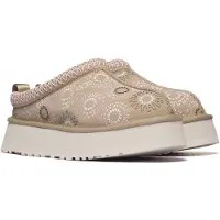 Ugg Mocasines Mujer Modèle W Tazz Sun Stitch Couleur Brun Clair