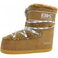 British knights - Bottes d'hiver doublées pour femmes, couleur marron, style décontracté