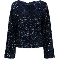 Pieces T-shirt 'KAMMY' bleu