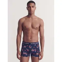 Jack & jones Boxers 'JAC Lamine' bleu marine / azur / greige / noir