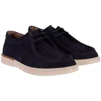 Desa Chaussure à lacets 'Spitze' bleu