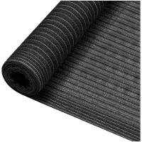 vidaXL Panneau de clôture Anthracite 1,2x50 m HDPE 68 g/mÂÂ