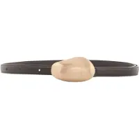 Lipsy Ceinture chocolat / or