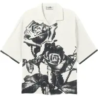 Vertere Berlin Chemise 'Morph' noir chiné / blanc
