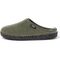 Nuvola. Pantoufle 'Zueco New Rim' vert