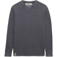 Superdry Homme Haut Texturé Classique Épais Grey Taille: XL