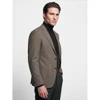 Benvenuto Design Veste de costume marron / blanc