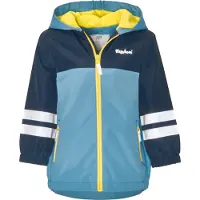 Playshoes Veste fonctionnelle marine / azur / jaune / gris argenté