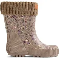 Wheat Bottes Thermiques - 2 en 1 - Wader - Fleurs de Portobello - - 27 - Bottes en Caoutchouc