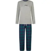 Happy Shorts Pyjama 'Christmas Giftbox' gris