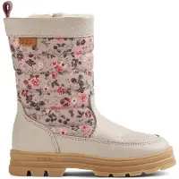 Wheat Bottes de neige 'Koa' greige / vert chiné / rose pastel / rouge vif
