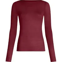 Hunkemoller T-shirt ' Boatneck Cashmere' rouge