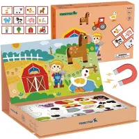 Tooky Toy Puzzle magnétique Puzzle de ferme
