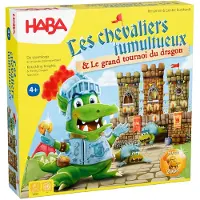 Haba Jeu de société Tournoi de chevaliers - Jeu éducatif pour enfants avec dragon