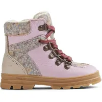 Wheat Bottes 'Toni Hiker Tex' beige clair / jaune foncé / gris / rose ancienne